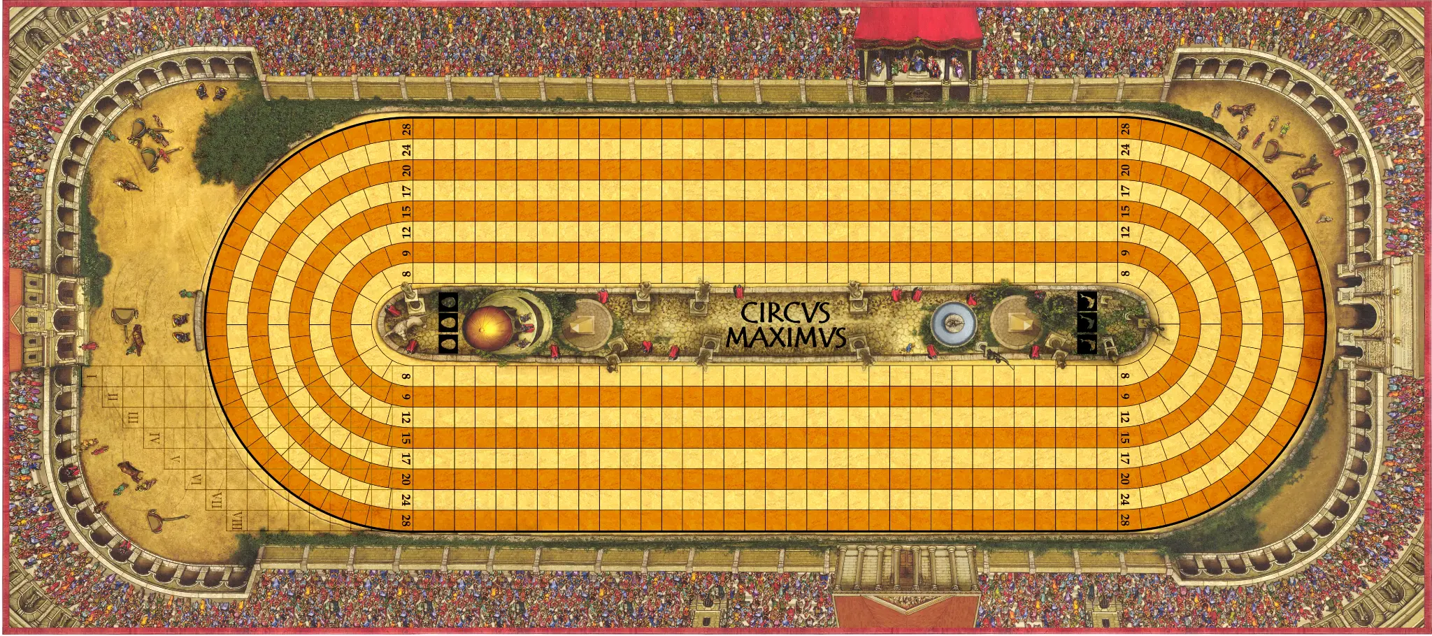 Tablero Circus Maximus